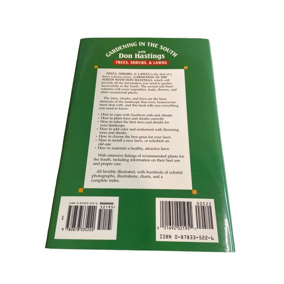Gardening In The South With Don Hastings: Trees Shrubs & Lawns Hardcover - Picture 2 of 11